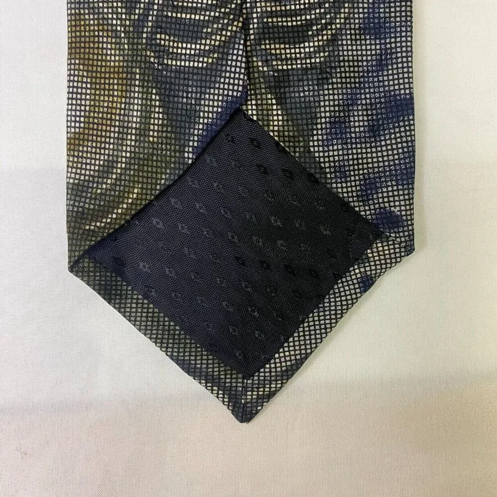 #6612 333 New York Black Tiger Mens Necktie, Tie